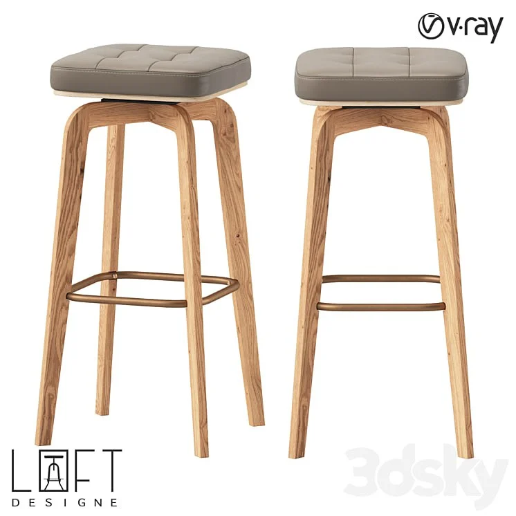 Bar stool LoftDesigne 31390 model